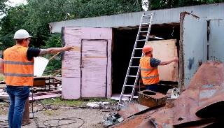 Демонтаж гаражей в Костроме, цена от 1752 руб. – услуги под ключ от 2Землекопа-Кст